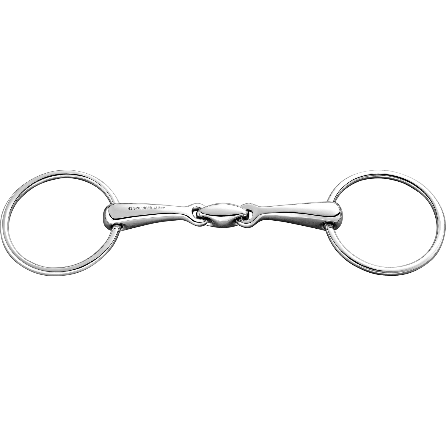 Loose Ring Snaffle Bit - Double Jointed