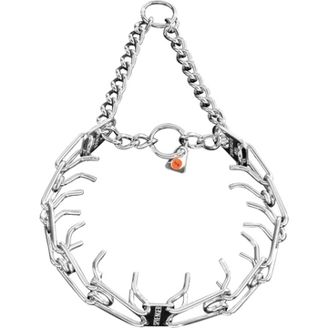 ULTRA-PLUS Training Collar with Center-Plate & Assembly Chain (Stainless Steel) - 2 Rings