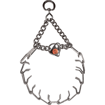 MICRO-PLUS Training Collar with Center-Plate & Assembly Chain (Stainless Steel) with Swivel - 1.5mm
