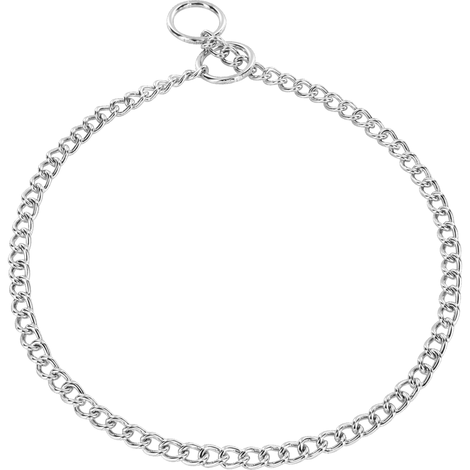 Round Chain Link Collar - 2mm