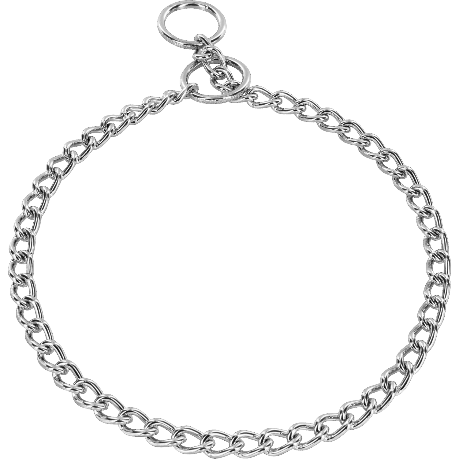 Round Chain Link Collar - 2.5mm