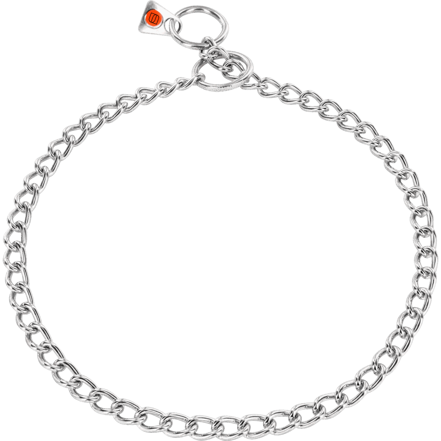 Round Chain Link Collar - 2.5mm