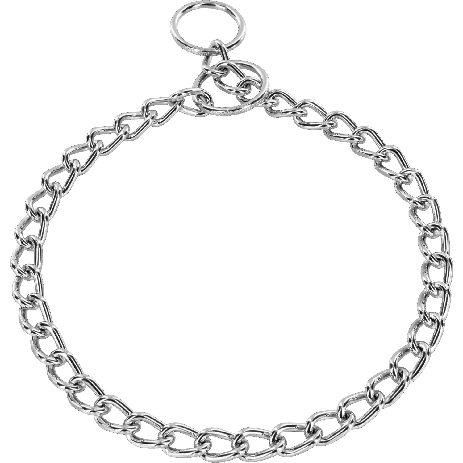 Round Chain Link Collar - 3mm