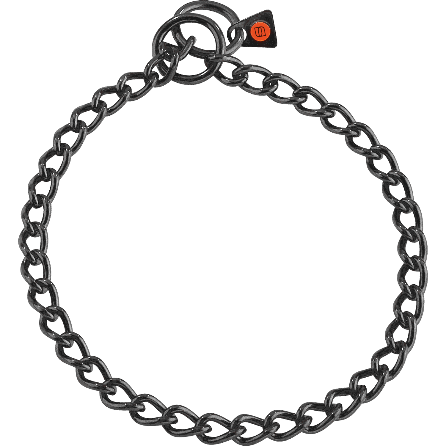 Round Chain Link Collar - 3mm