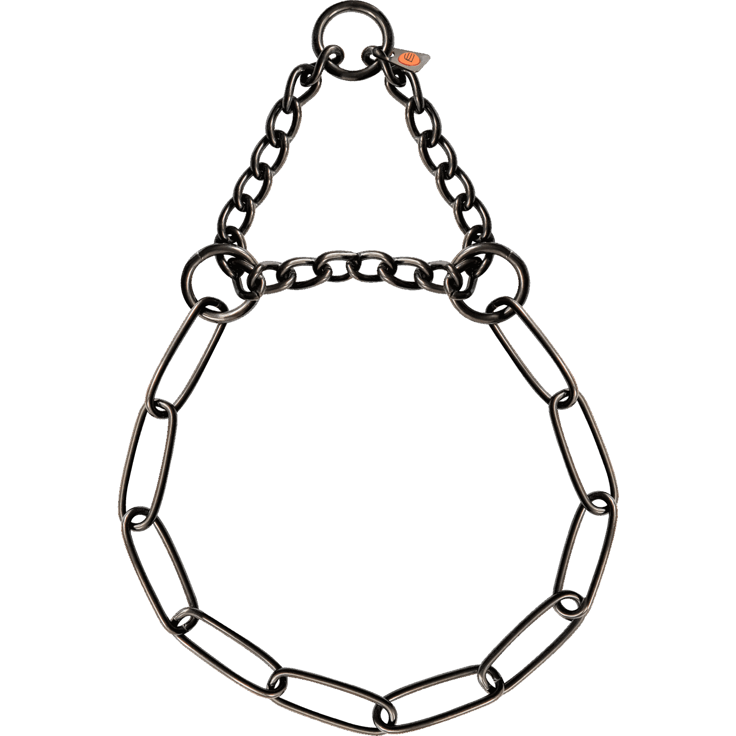 Long Chain Link Collar with Assembly Chain - 3mm