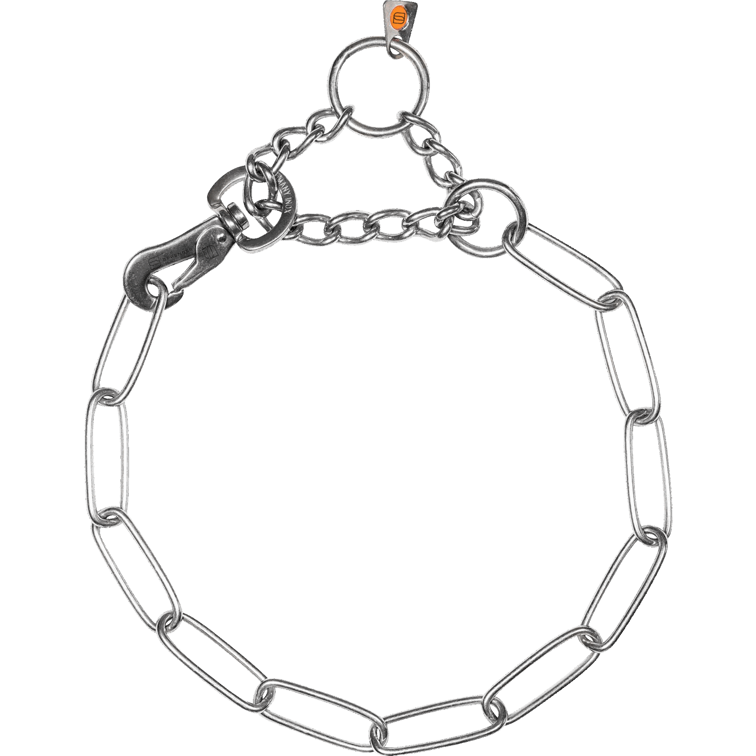 Adjustable Long Chain Link Collar (Stainless Steel Only) - 3mm