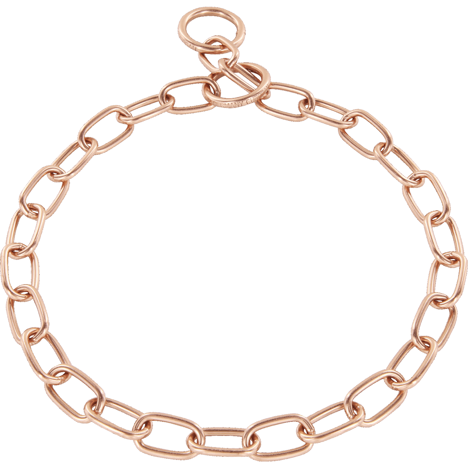 Medium Chain Link Collar - 3mm