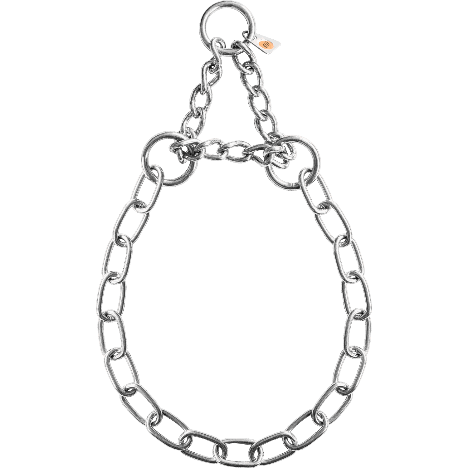 Medium Chain Link Collar with Assembly Chain - 3mm