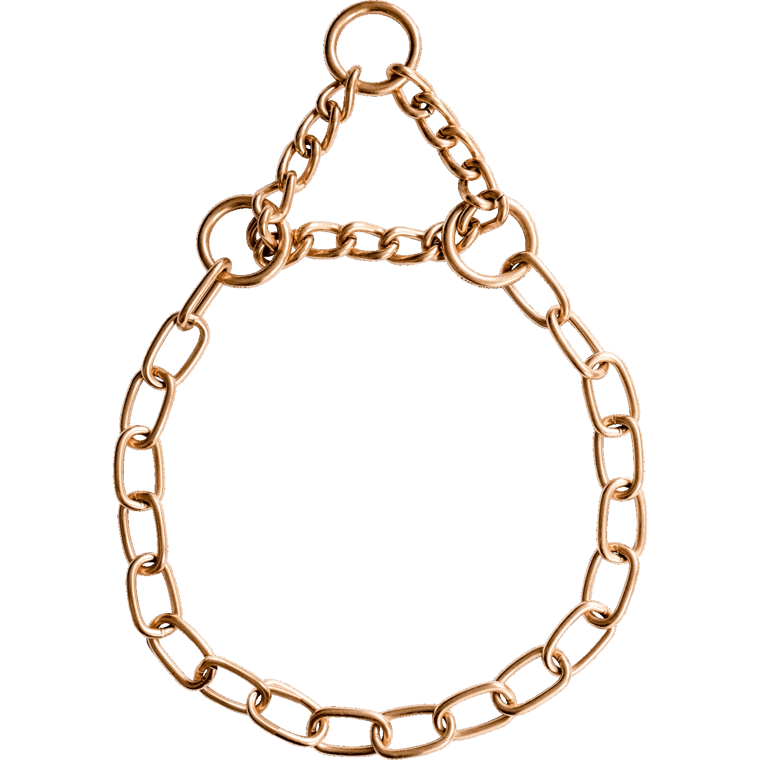 Medium Chain Link Collar with Assembly Chain - 3mm