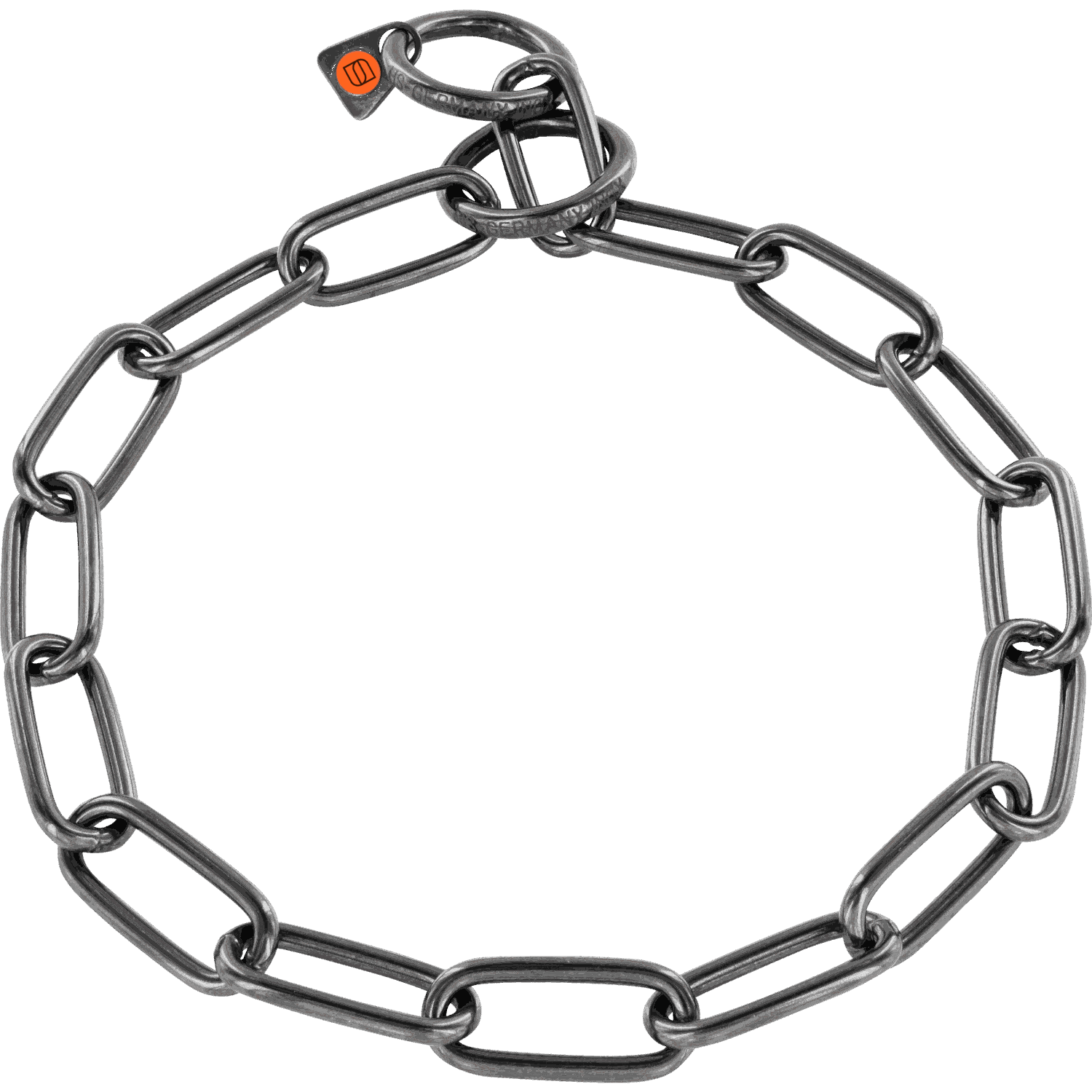 Long Chain Link Collar - 4mm