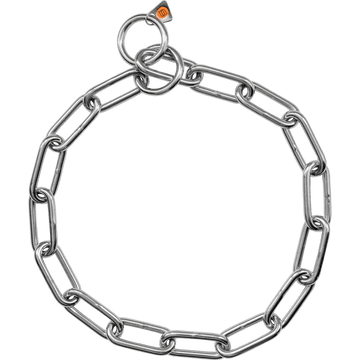 Extra Strong Long Chain Link Collar - 5mm