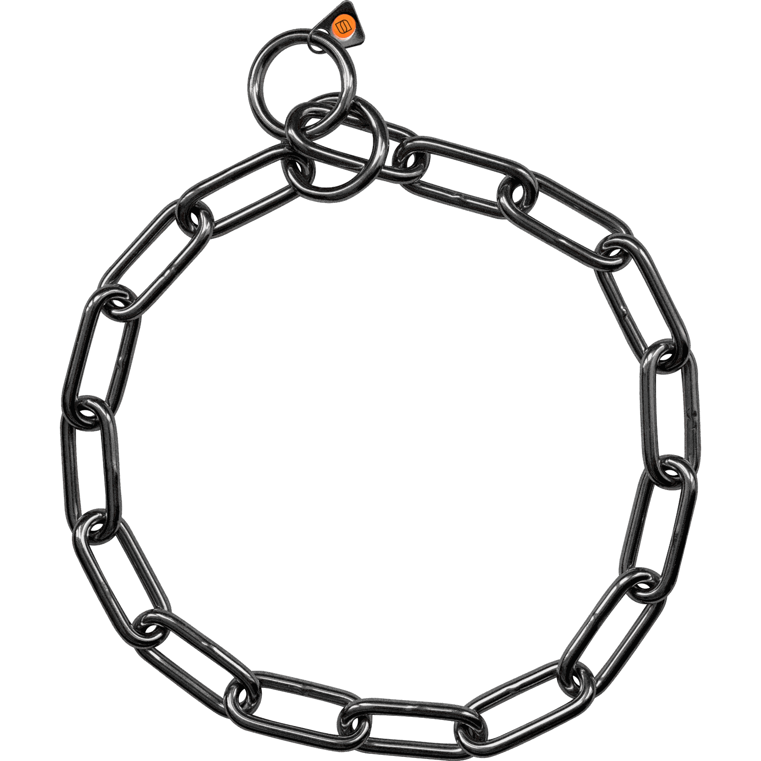 Extra Strong Long Chain Link Collar - 5mm