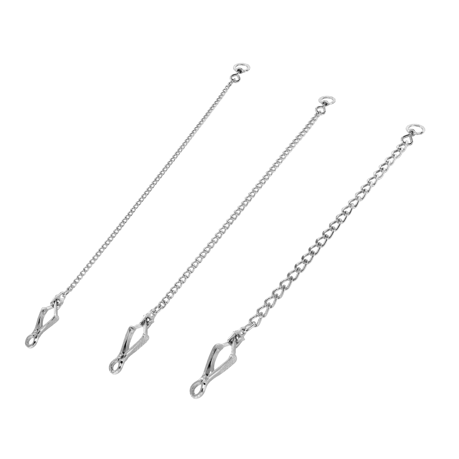 Leash Protection Chain (16") - Steel Chrome-Plated