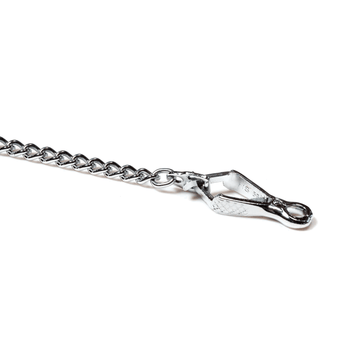 Leash Protection Chain (16") - Steel Chrome-Plated