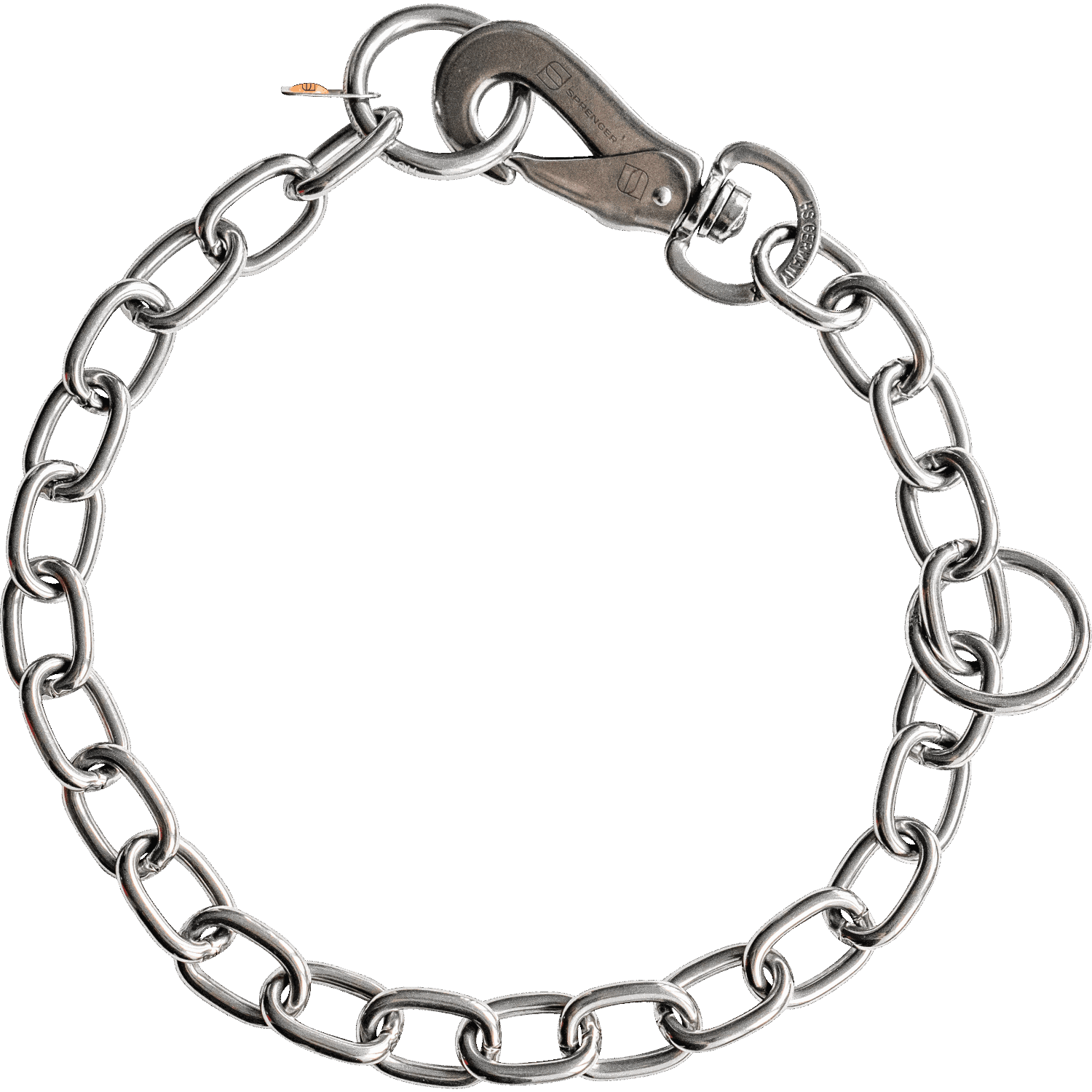 Medium Chain Link Collar (Stainless Steel Only) - 4mm