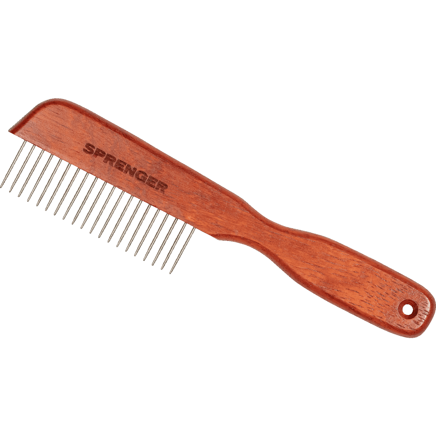 Dog Comb - Wood Handle