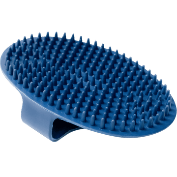 Gentle Rubber Curry Comb - Oval