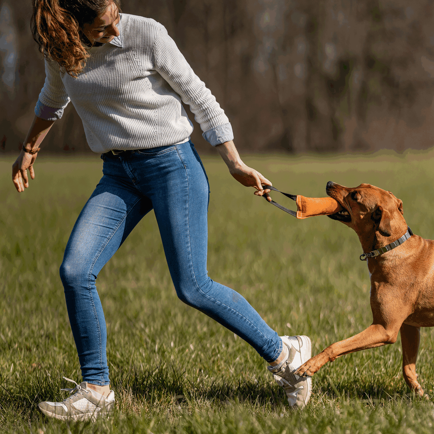 Leather Bite Tug