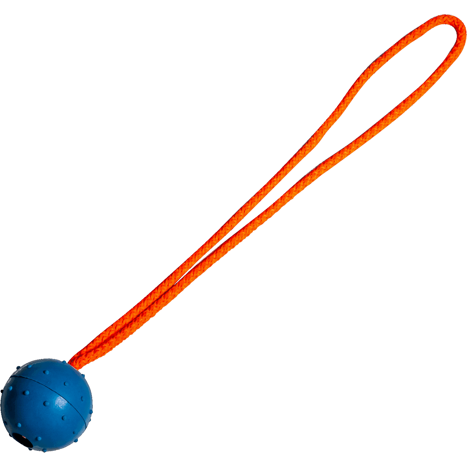 Rubber Ball with Hand Strap