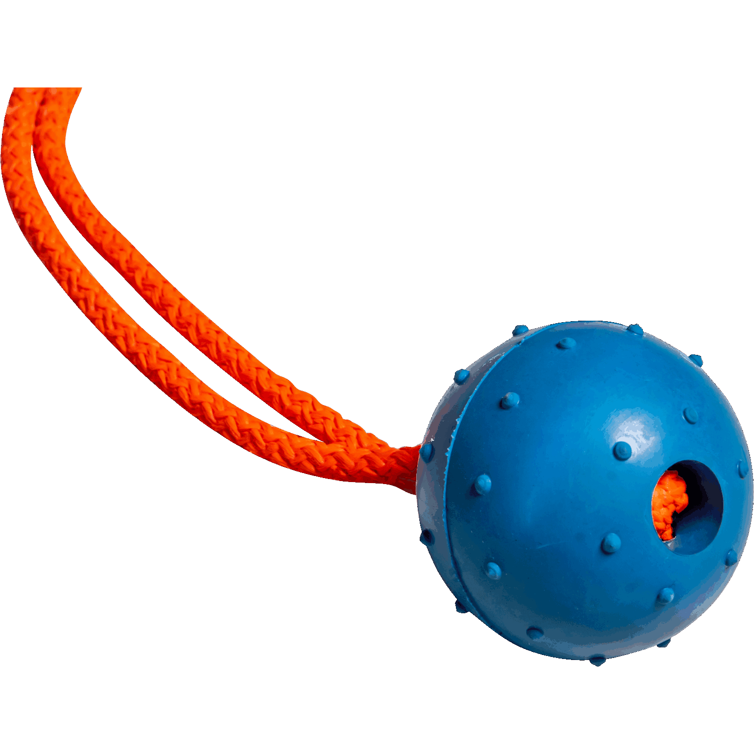 Rubber Ball with Hand Strap