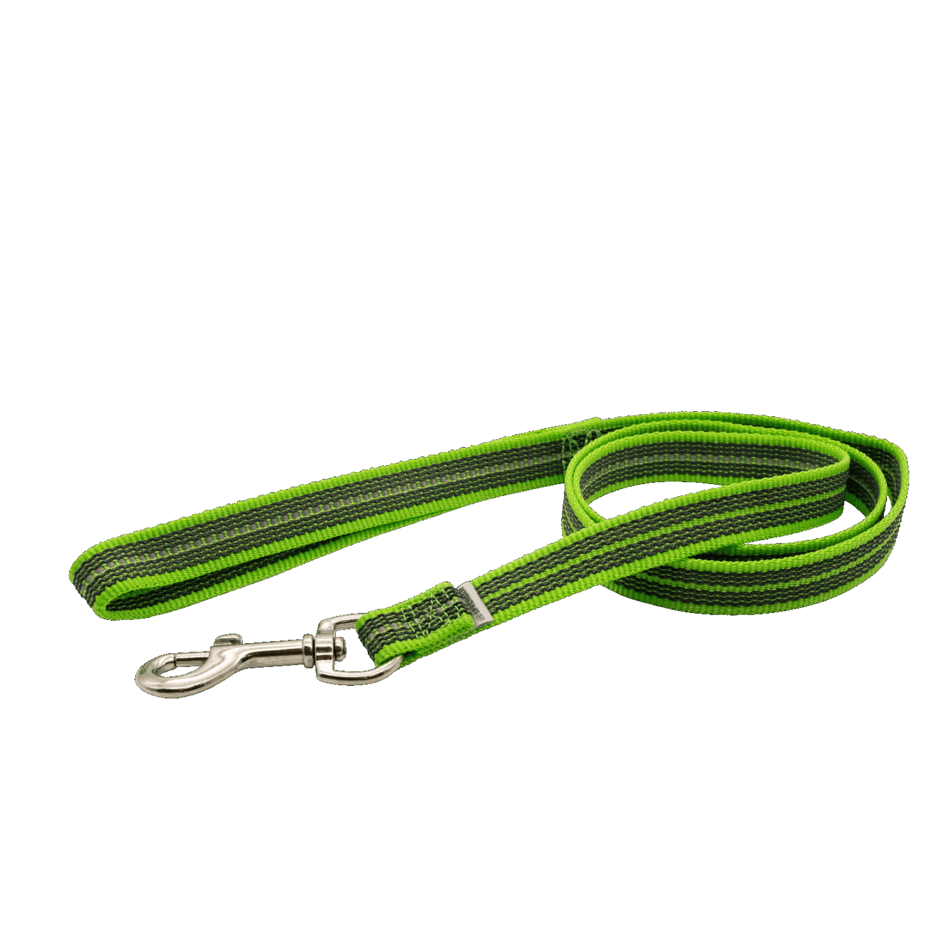 Rubberized Nylon Leash with Hand Strap