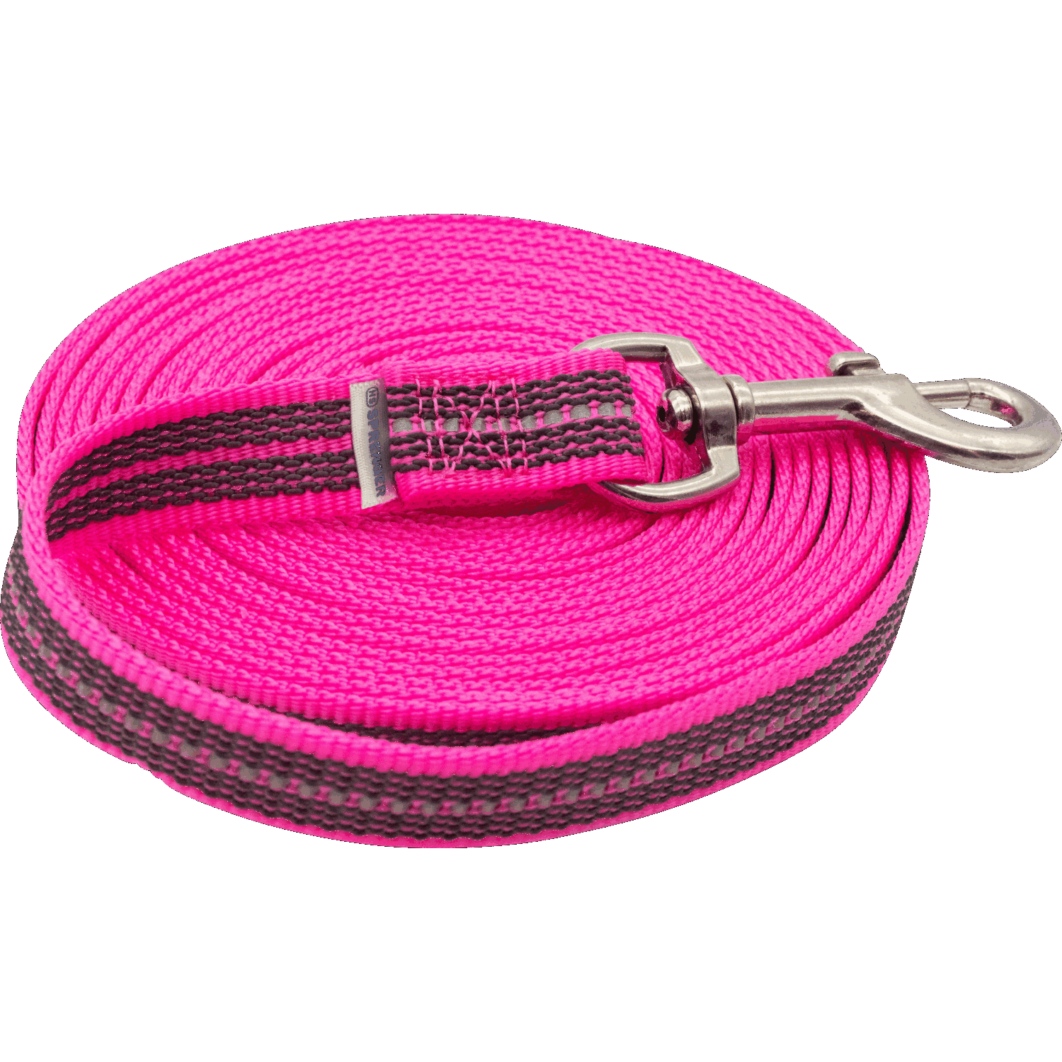 Rubberized Nylon Tracking Leash (No Hand Strap)