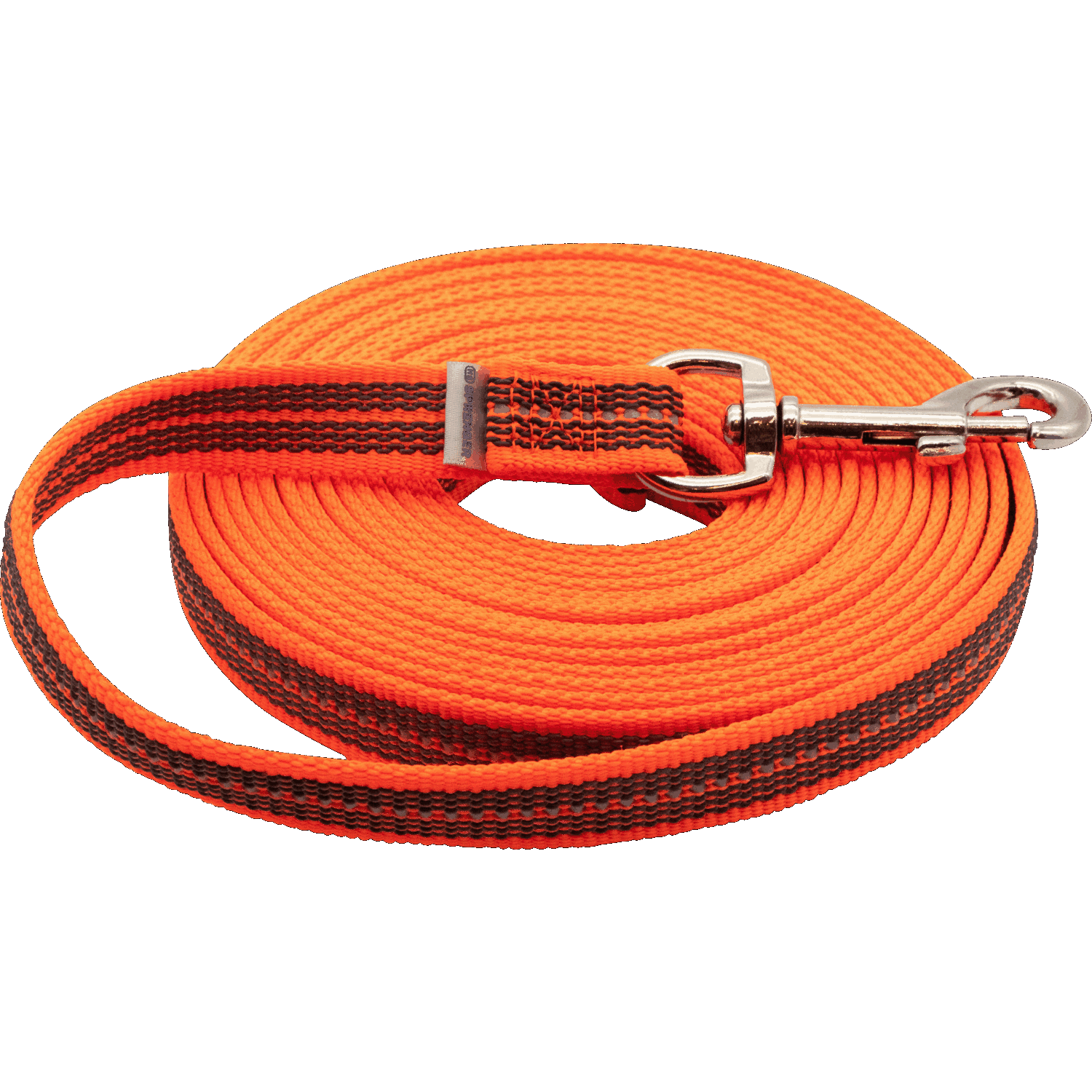 Rubberized Nylon Tracking Leash (No Hand Strap)