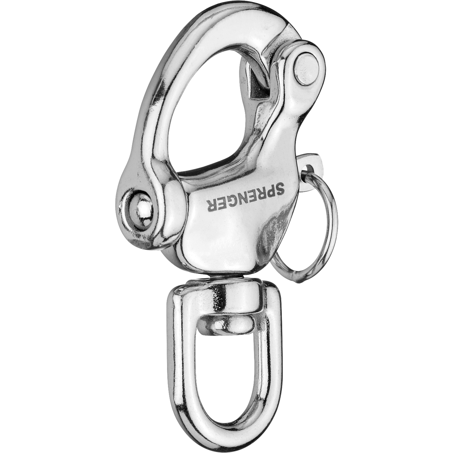 Snap Hook with Swivel - Stainless Steel