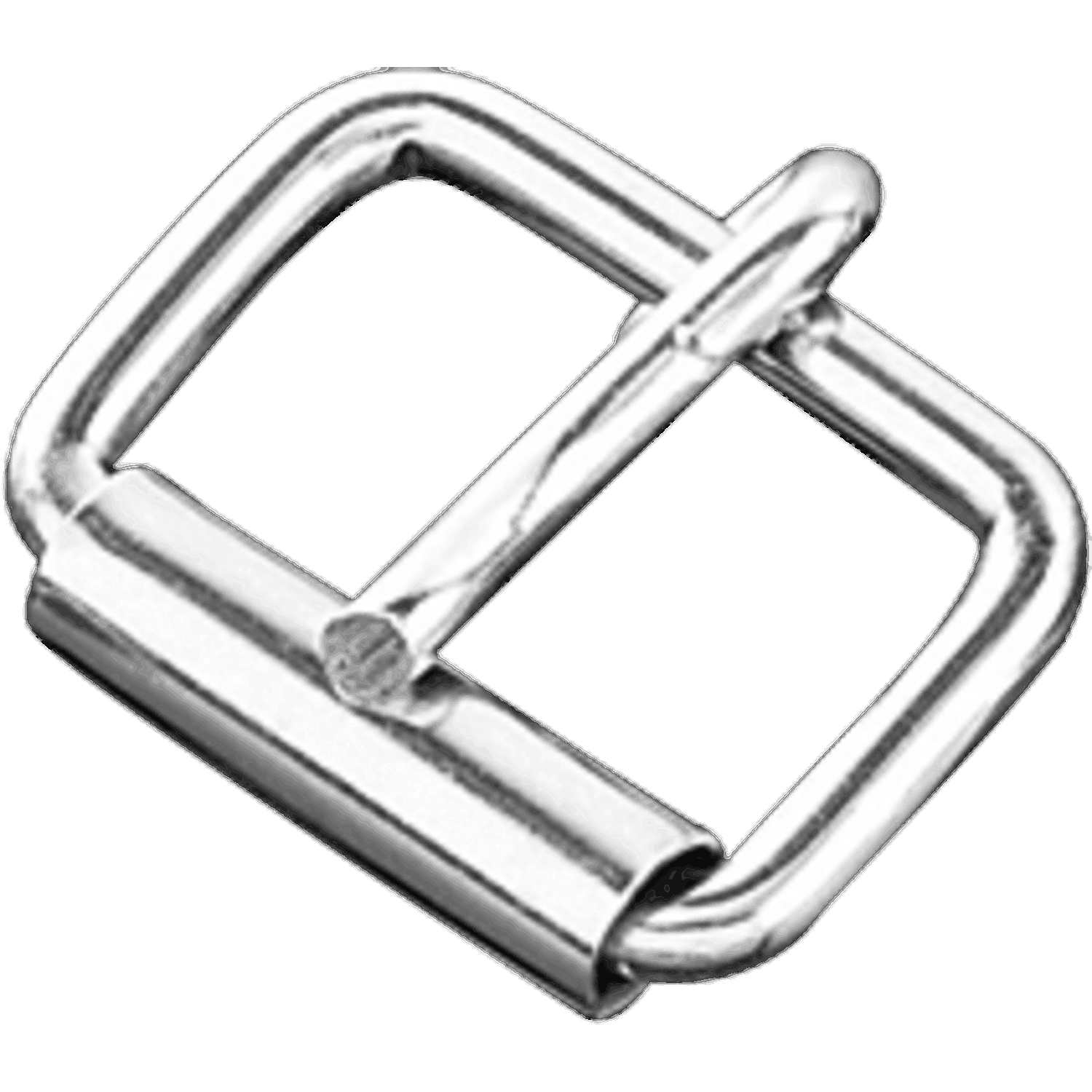 Roller Buckle (Steel Nickel-Plated)