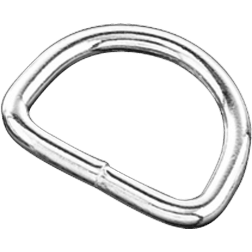 D-Ring (Steel Nickel-Plated)